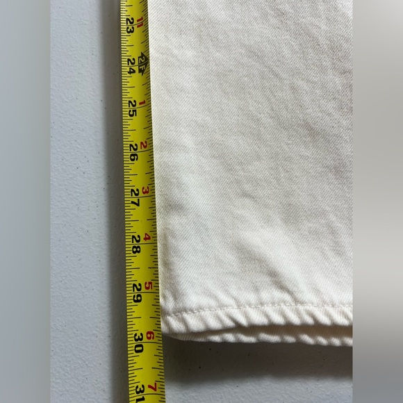 Jcrew Point Sur loose straight jean in white 29 - Picture 6 of 9